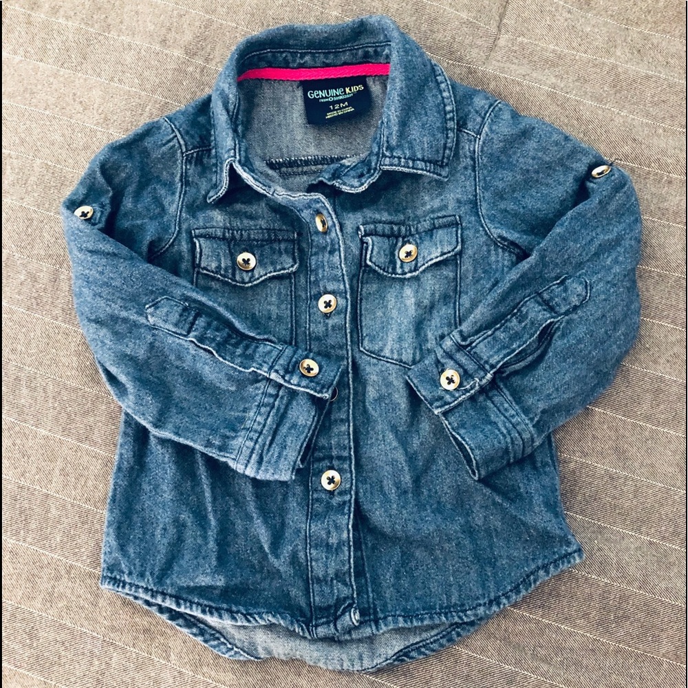 Genuine Kids by Osh Kosh denim button up